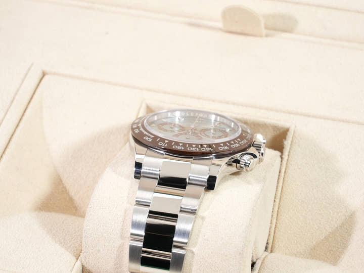 Rolex Daytona Ref. 116506 Platinum Ice Blue Dial Excellent Condition qvsajdpx