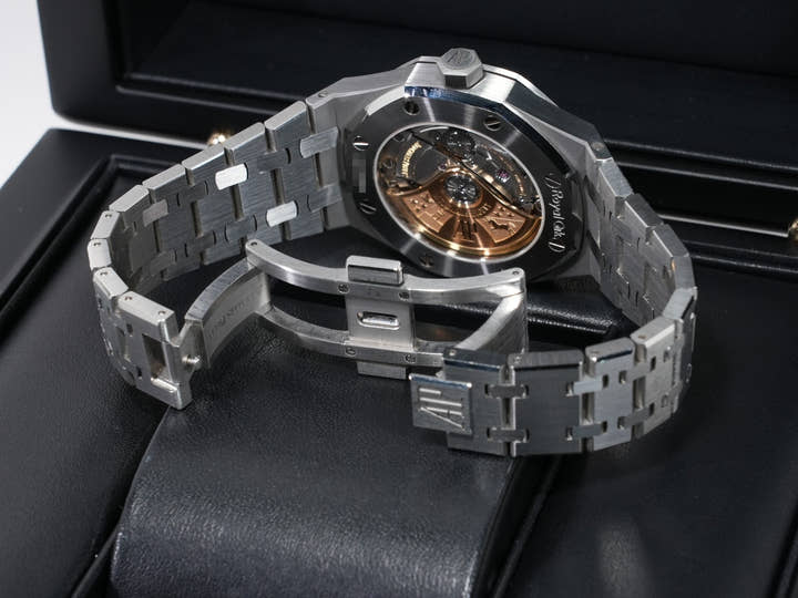 Audemars Piguet Royal Oak Ref.15450ST.OO.1256ST.01 Stainless Steel Silver Dial Pre-owned rx75egmf