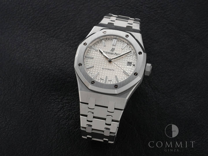 Audemars Piguet Royal Oak Ref.15450ST.OO.1256ST.01 Stainless Steel Silver Dial Pre-owned rx75egmf