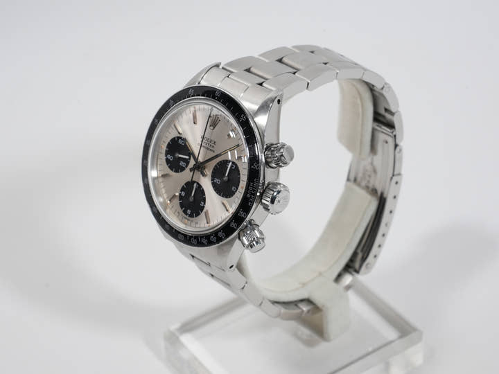 Rolex Daytona Ref. 6263 Stainless Steel Silver Dial Used sgsviqv7