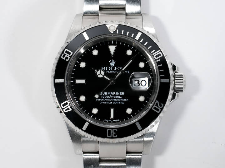 ロレックス サブマリーナー デイト Ref.16610 ステンレススチール ブラック文字盤 中古 o45vuy9j
