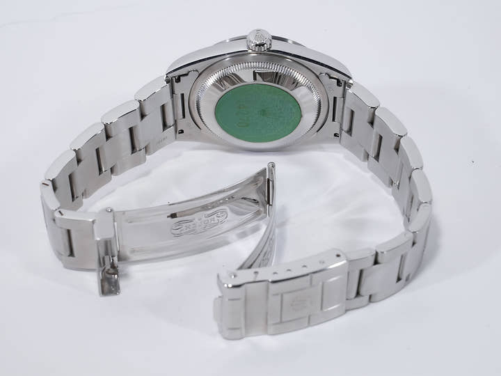 ロレックス エクスプローラーI Ref.14270 ステンレススチール ブラック文字盤 オイスターブレスレット 美中古 yv7dfmpq