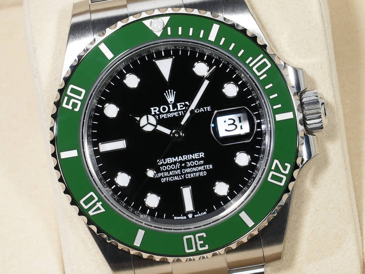 ロレックス サブマリーナー デイト Ref.126610LV ステンレススチール ブラック文字盤 未使用 3fb8ykpr