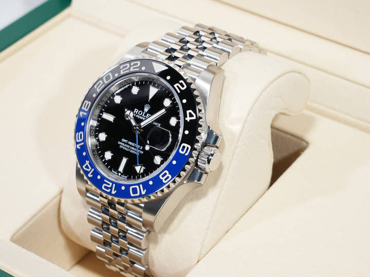 ロレックス GMTマスターII Ref.126710BLNR ステンレススチール ブラック文字盤 ジュビリーブレスレット 未使用 dndo93to