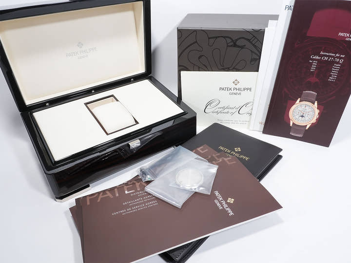 パテックフィリップ パーペチュアルカレンダー クロノグラフ Ref.5971P-001 プラチナ ブラック文字盤 極美品 tu2tshbw