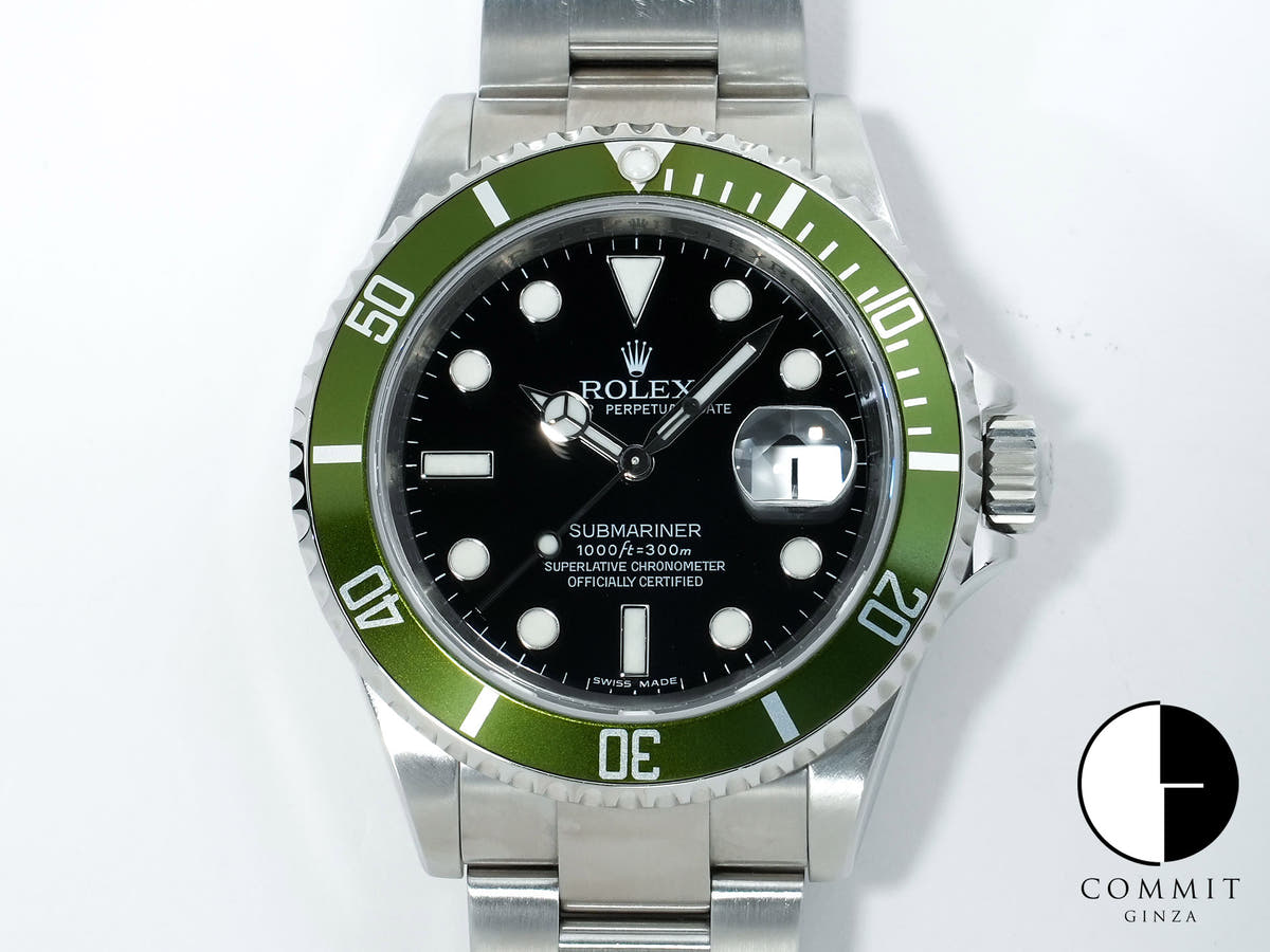 Rolex Submariner Date Ref. 16610LV Stainless Steel Black Dial Excellent Condition b3ukx4hn