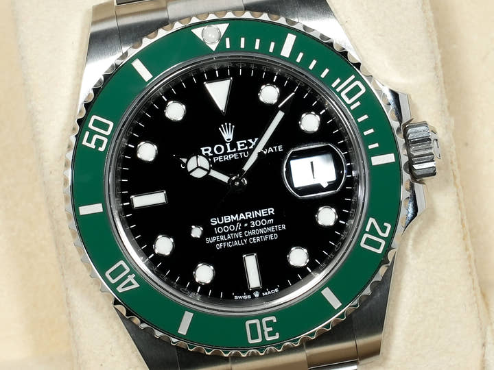 ロレックス サブマリーナー デイト Ref.126610LV ステンレススチール ブラック文字盤 美中古 bcux982h