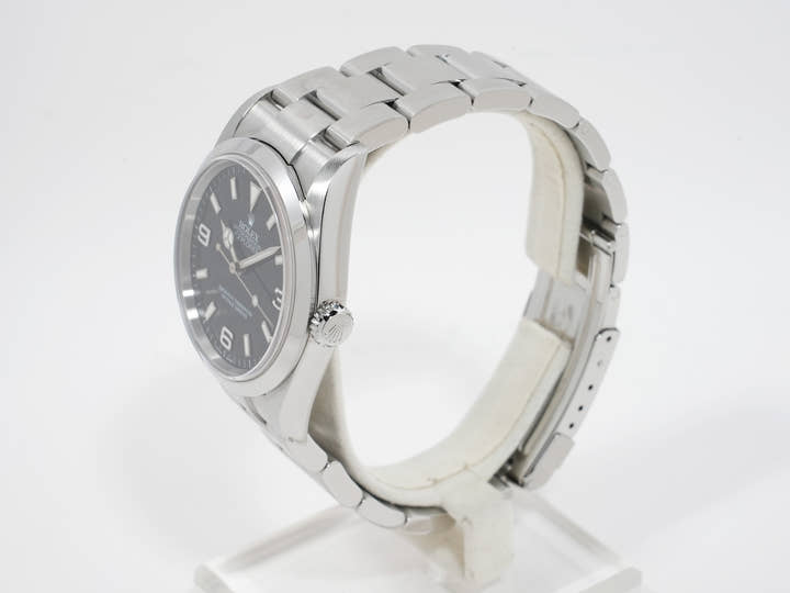 ロレックス エクスプローラーI Ref.114270 ステンレススチール ブラック文字盤 オイスターブレスレット 美中古 ghjpbcgu