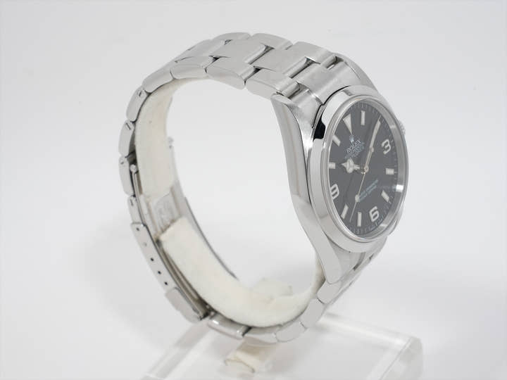 ロレックス エクスプローラーI Ref.114270 ステンレススチール ブラック文字盤 オイスターブレスレット 美中古 ghjpbcgu