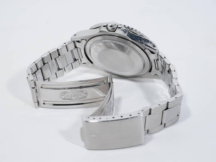 Rolex GMT-Master Ref. 1675 Stainless Steel Black Dial Oyster Bracelet Used 268xmopw