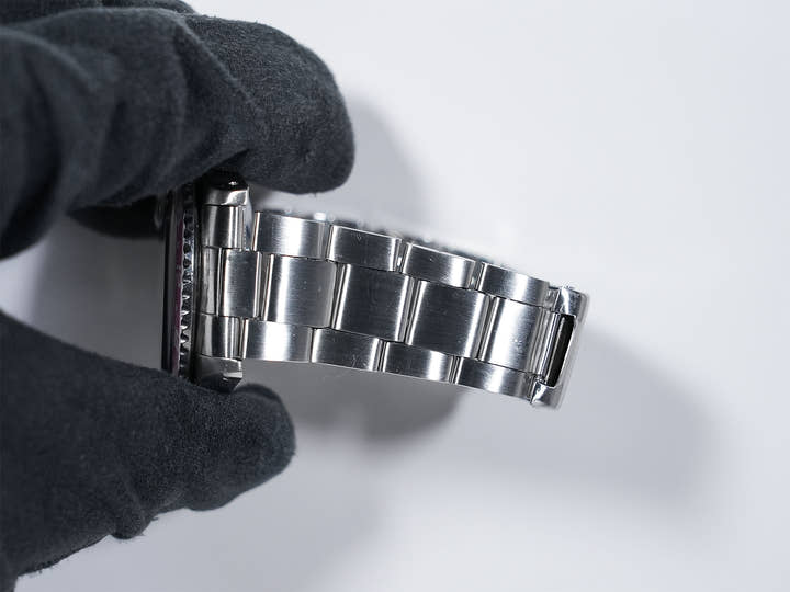 Rolex GMT-Master Ref. 1675 Stainless Steel Black Dial Oyster Bracelet Used 268xmopw