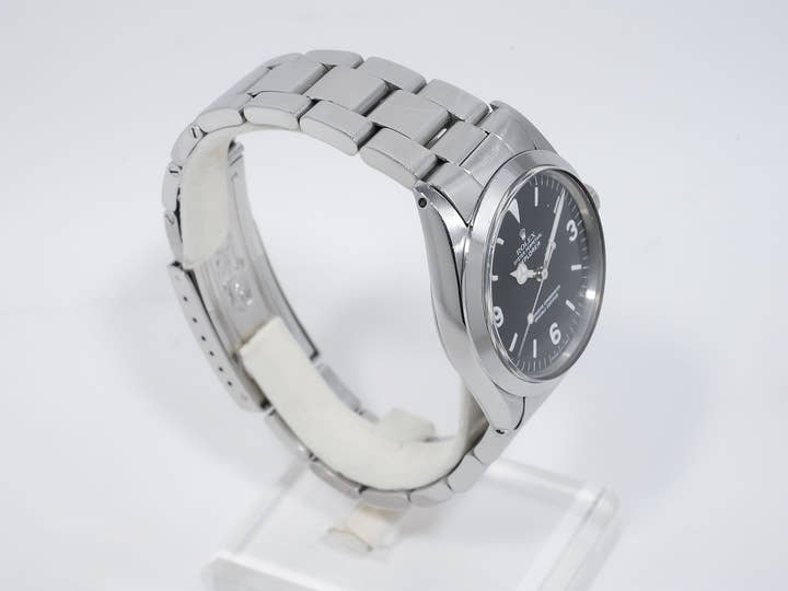 ロレックス エクスプローラーI Ref.1016 ステンレススチール ブラック文字盤 中古 462xri45