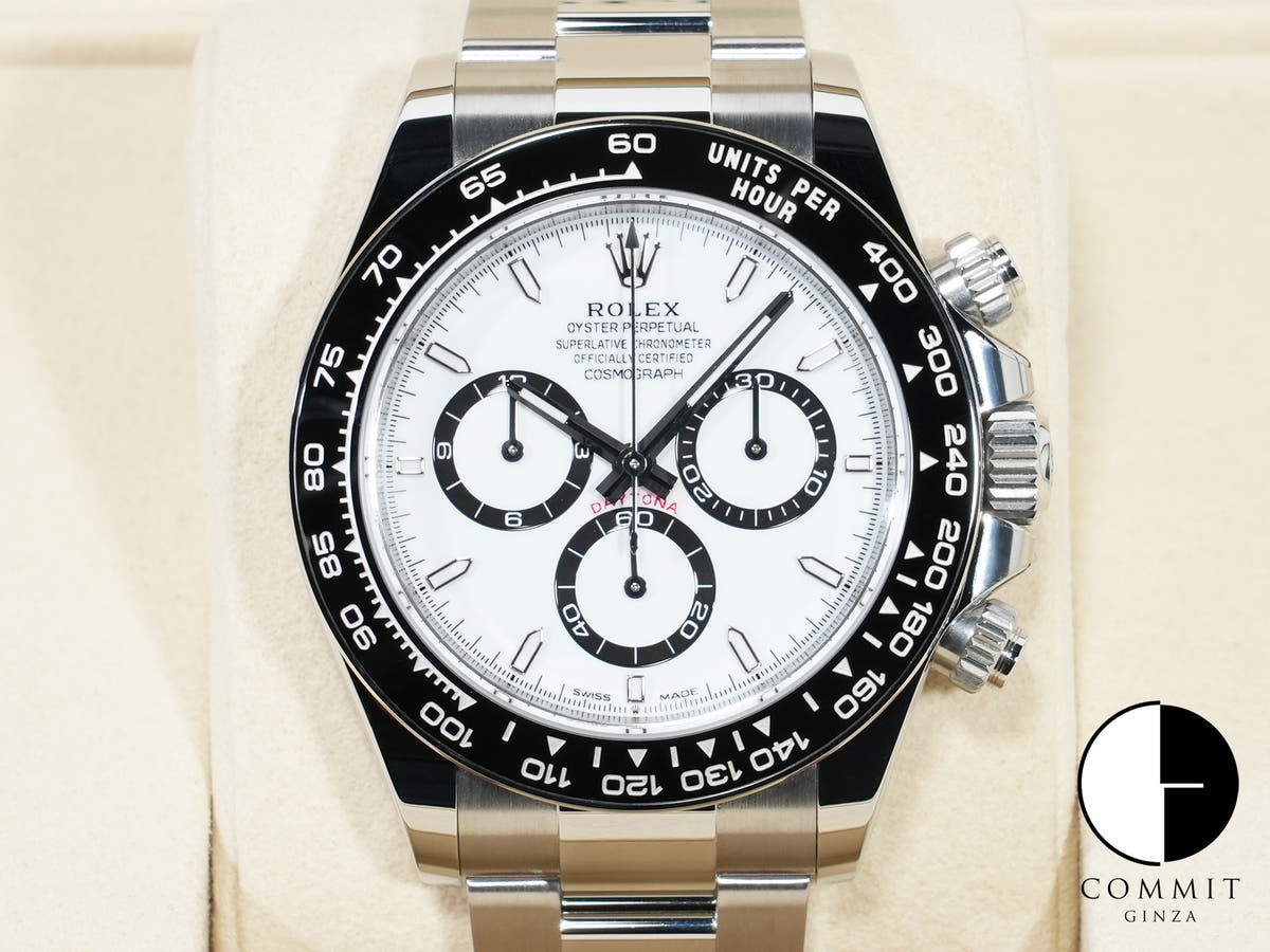 ROLEX Daytona Ref.126500LN Stainless Steel White Dial Unused 7rod2mi9