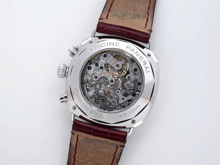 パネライ ラジオミール クロノグラフ Ref.PAM00163 ステンレススチール ブラック文字盤 美中古 ov53btj3