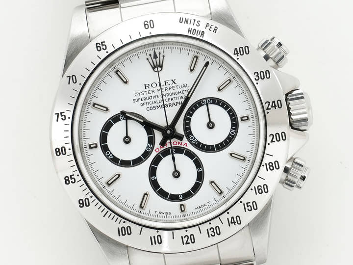 Rolex Daytona El Primero Ref. 16520 Stainless Steel White Dial Used hd3nkkhw