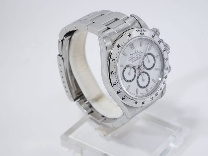 Rolex Daytona El Primero Ref. 16520 Stainless Steel White Dial Used hd3nkkhw