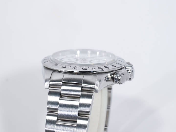 Rolex Daytona El Primero Ref. 16520 Stainless Steel White Dial Used hd3nkkhw