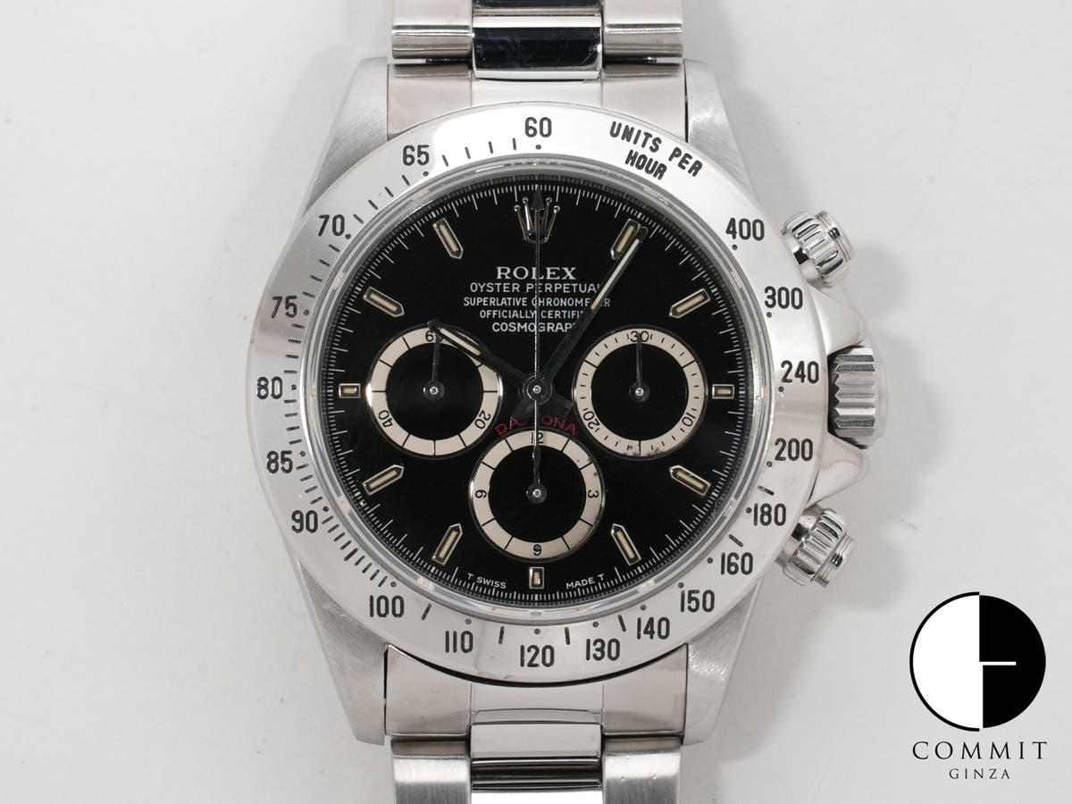 ロレックス デイトナ エルプリメロ Ref.16520 ステンレススチール ブラック文字盤 中古 dyp5f4pr