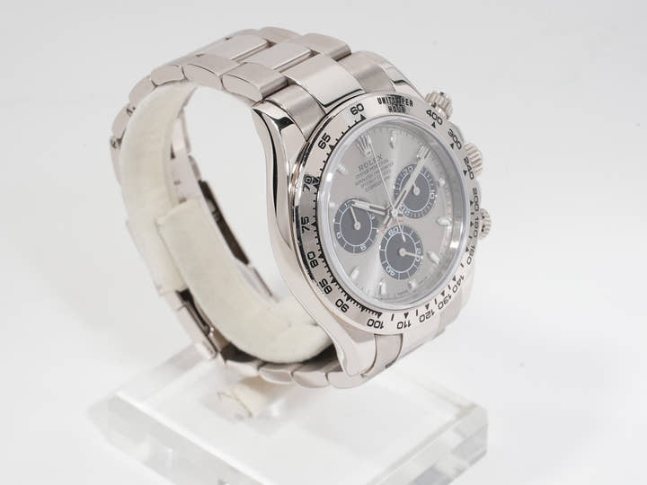 ROLEX Daytona Ref.116509 White Gold Steel x Black Dial Used noj6pjru