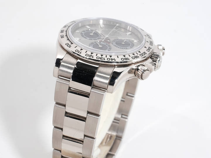ROLEX Daytona Ref.116509 White Gold Steel x Black Dial Used noj6pjru