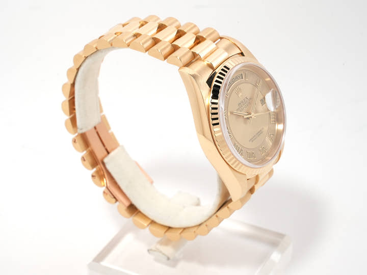 ROLEX Day-Date 36 Ref.18238 Yellow Gold Champagne Gold Dial Used Excellent Condition bjcs7kh5