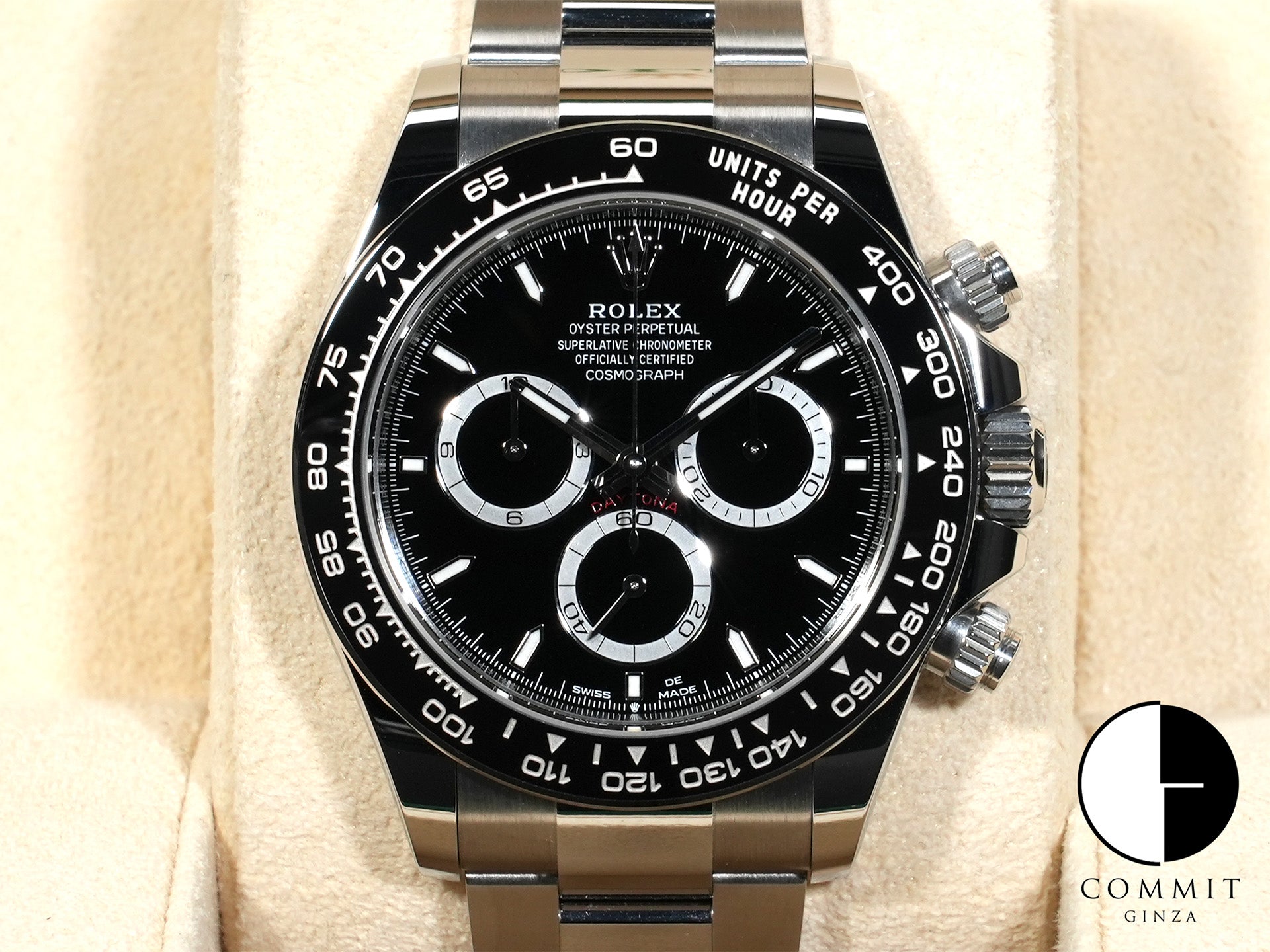 ロレックス デイトナ Ref.126500LN ステンレススチール ブラック文字盤 中古 bino5kuy