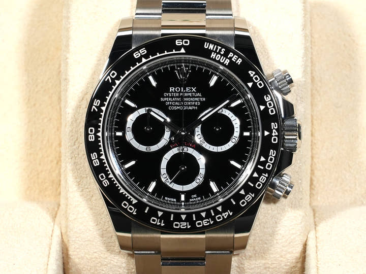 Rolex Daytona Ref. 126500LN Stainless Steel Black Dial Used bino5kuy