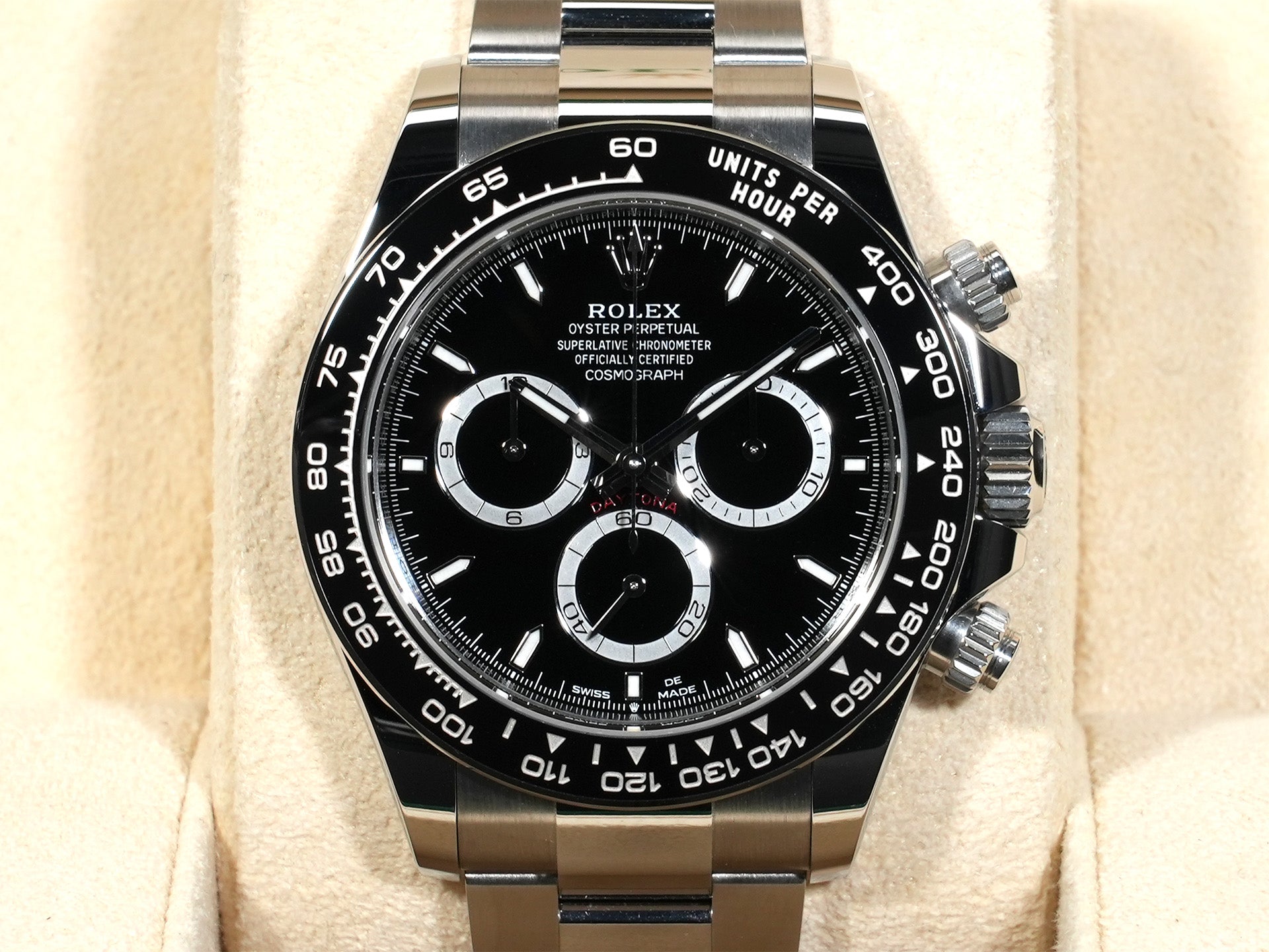 ロレックス デイトナ Ref.126500LN ステンレススチール ブラック文字盤 中古 bino5kuy