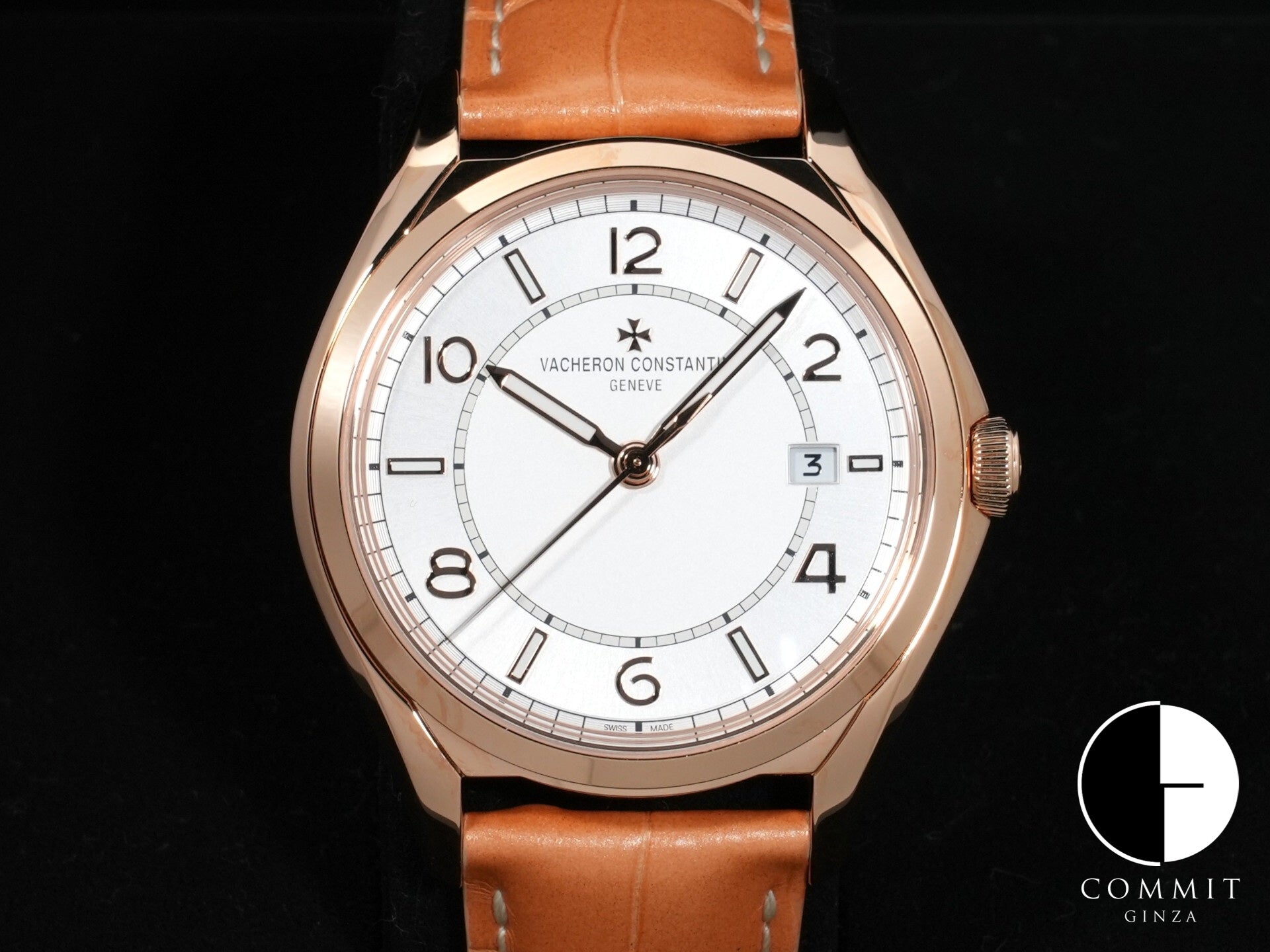 ヴァシュロンコンスタンタン フィフティーシックス オートマティック Ref.4600E/000R-B441 ピンクゴールド シルバー文字盤 美品 wts5mm7g