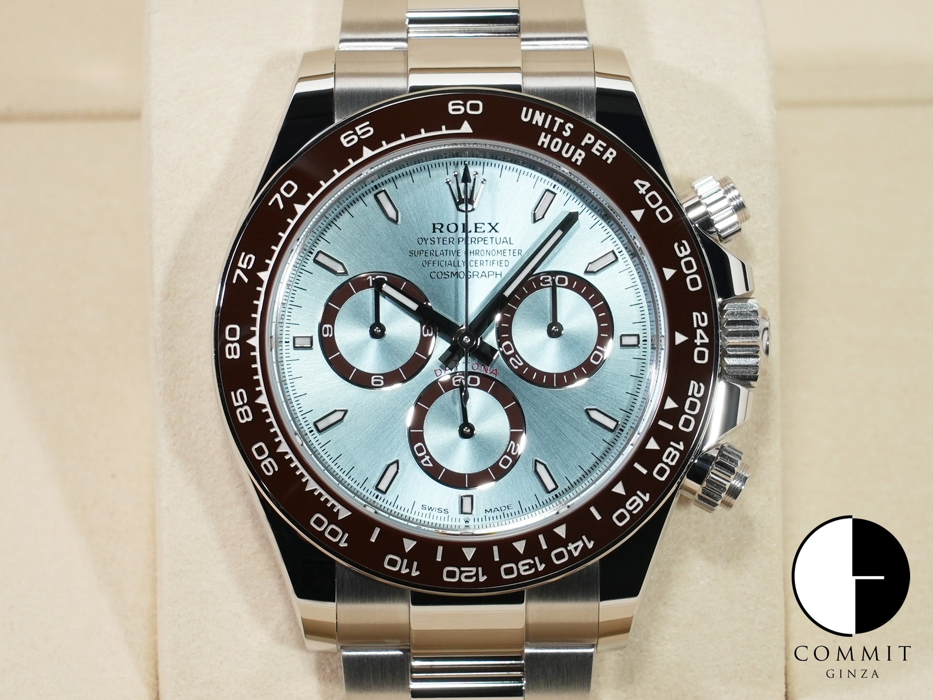 ロレックス デイトナ Ref.126506 プラチナ アイスブルー文字盤 未使用 acnczzw5