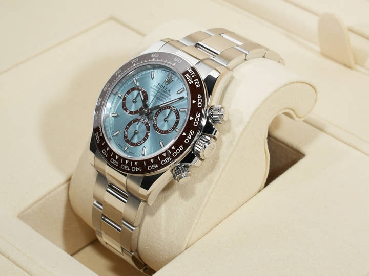 Rolex Daytona Ref. 126506 Platinum Ice Blue Dial Unused acnczzw5