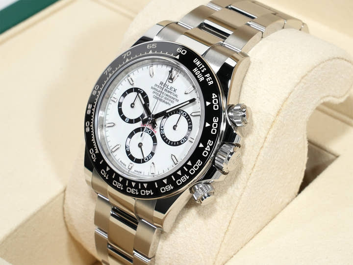 ロレックス デイトナ Ref.126500LN ステンレススチール ホワイト文字盤 未使用 tfvb2b3w