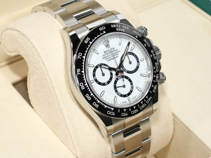 ロレックス デイトナ Ref.126500LN ステンレススチール ホワイト文字盤 未使用 tfvb2b3w