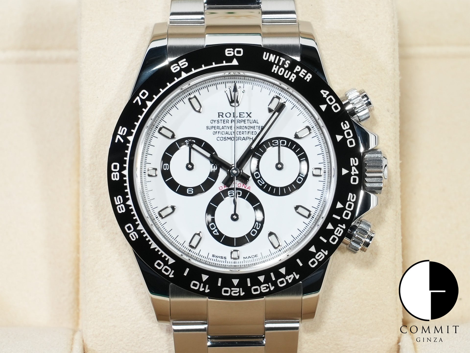 ロレックス デイトナ Ref.116500LN ステンレススチール ホワイト文字盤 美品 piikdo7n