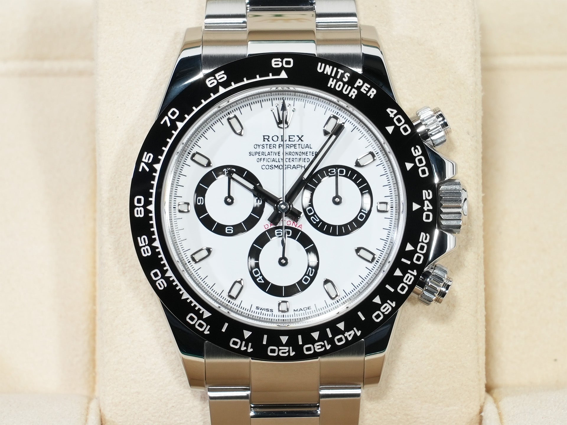 ロレックス デイトナ Ref.116500LN ステンレススチール ホワイト文字盤 美品 piikdo7n