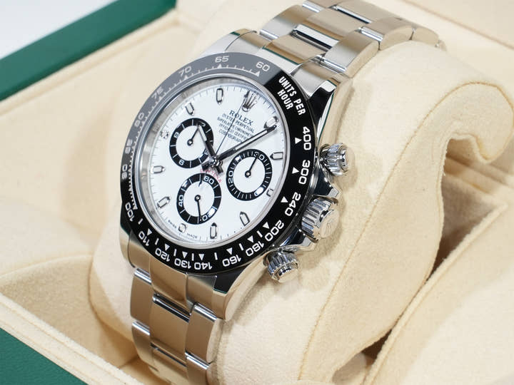 ロレックス デイトナ Ref.116500LN ステンレススチール ホワイト文字盤 美品 piikdo7n