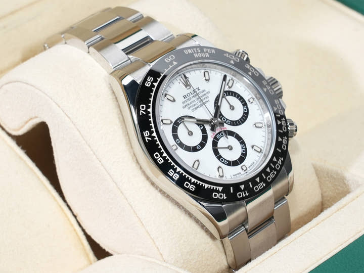 ロレックス デイトナ Ref.116500LN ステンレススチール ホワイト文字盤 美中古 sxm7tigm