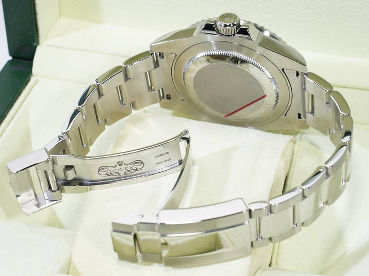 ロレックス GMTマスターII Ref.116710LN ステンレススチール ブラック文字盤 オイスターブレスレット 美中古 9snoghnd