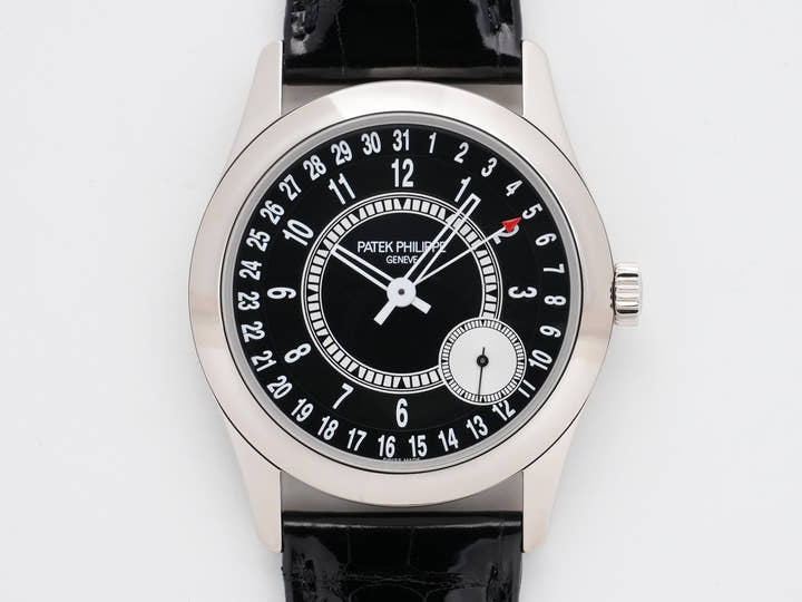 パテックフィリップ カラトラバ Ref.6006G-001 ホワイトゴールド ブラック文字盤 美中古 364gdgga