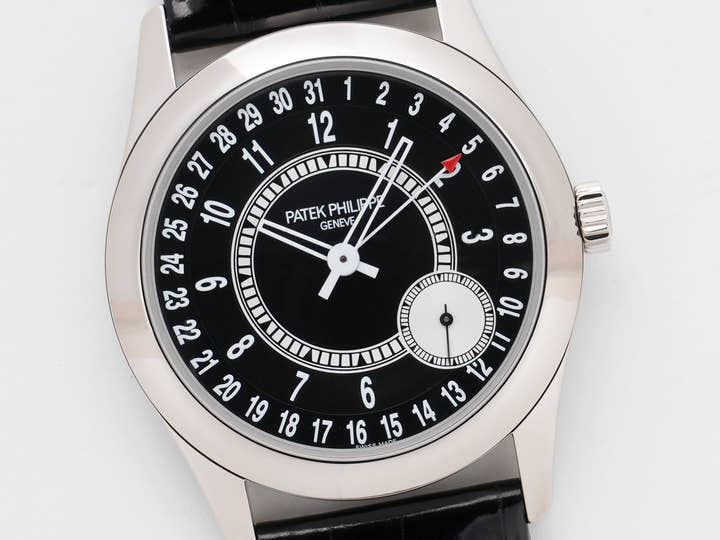 パテックフィリップ カラトラバ Ref.6006G-001 ホワイトゴールド ブラック文字盤 美中古 364gdgga
