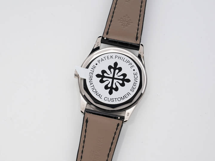 パテックフィリップ カラトラバ Ref.6006G-001 ホワイトゴールド ブラック文字盤 美中古 364gdgga