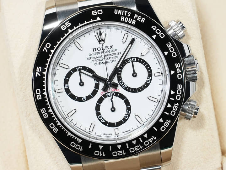 ロレックス デイトナ Ref.126500LN ステンレススチール ホワイト文字盤 未使用 6o62f994