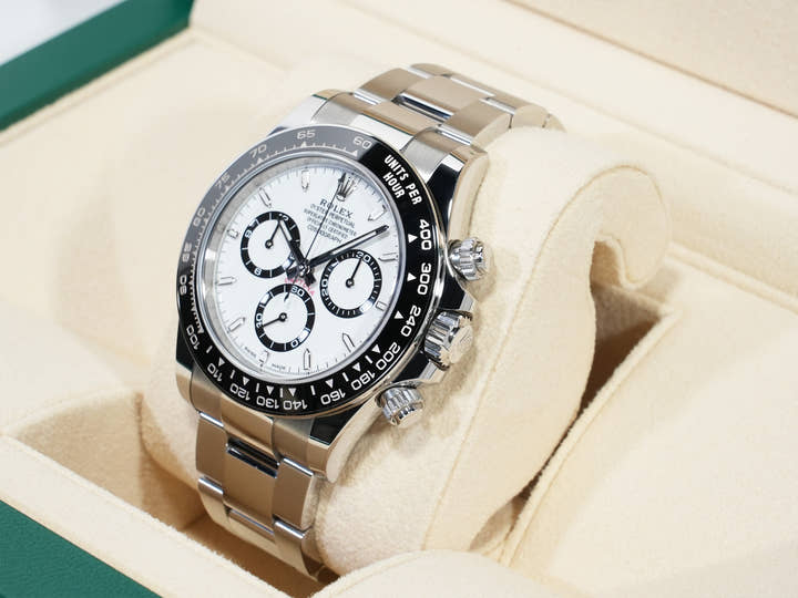 ロレックス デイトナ Ref.126500LN ステンレススチール ホワイト文字盤 未使用 6o62f994