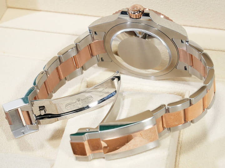 ROLEX GMT-Master II Ref.126711CHNR Stainless Steel/Everose Gold Black Dial Oyster Bracelet Unused 4be2gbpv