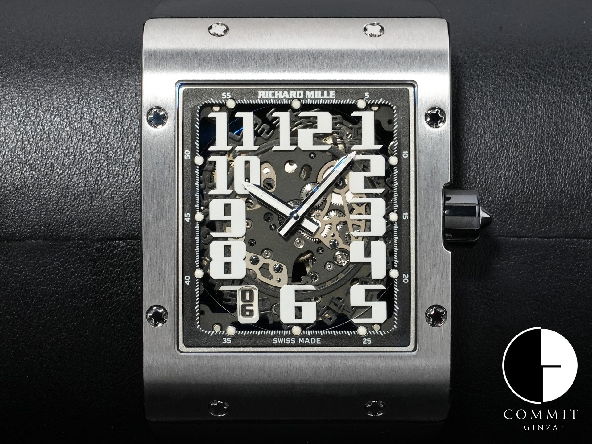 リシャールミル オートマティック エクストラフラット Ref.RM016 チタニウム スケルトン文字盤 美品 m6s7i2fe