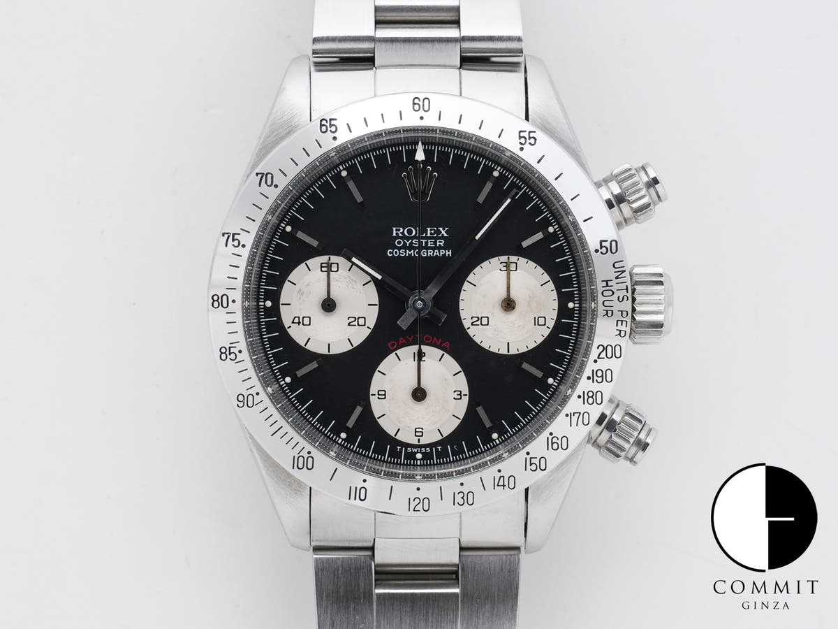 ROLEX Daytona Ref.6265 Stainless Steel Black Dial Used 4tmigfff