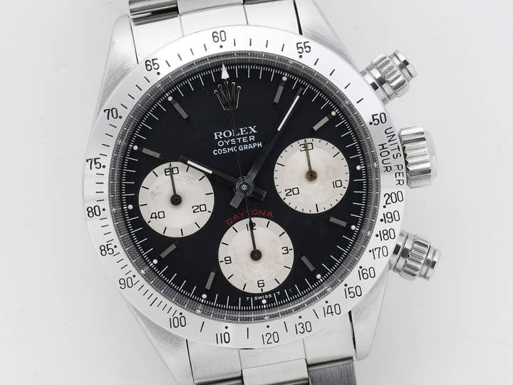 ROLEX Daytona Ref.6265 Stainless Steel Black Dial Used 4tmigfff