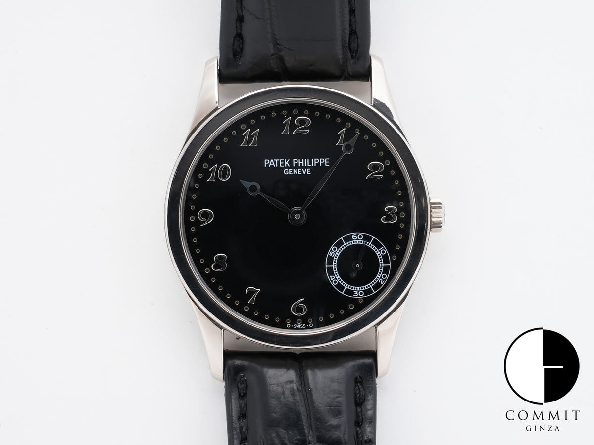 Patek Philippe Calatrava Ref.5026G-001 White Gold Black Dial Pre-owned icrfq4q4