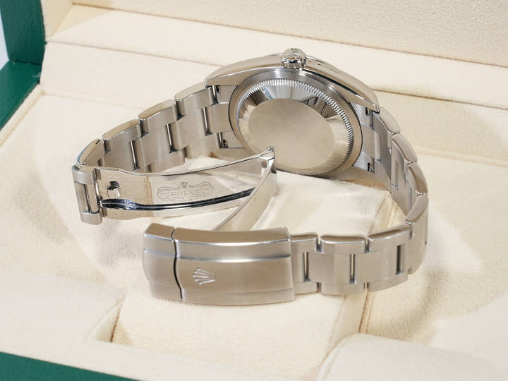 ロレックス オイスターパーペチュアル36 Ref.126000 ステンレススチール ブライトブルー文字盤 中古 n3hd4kc5