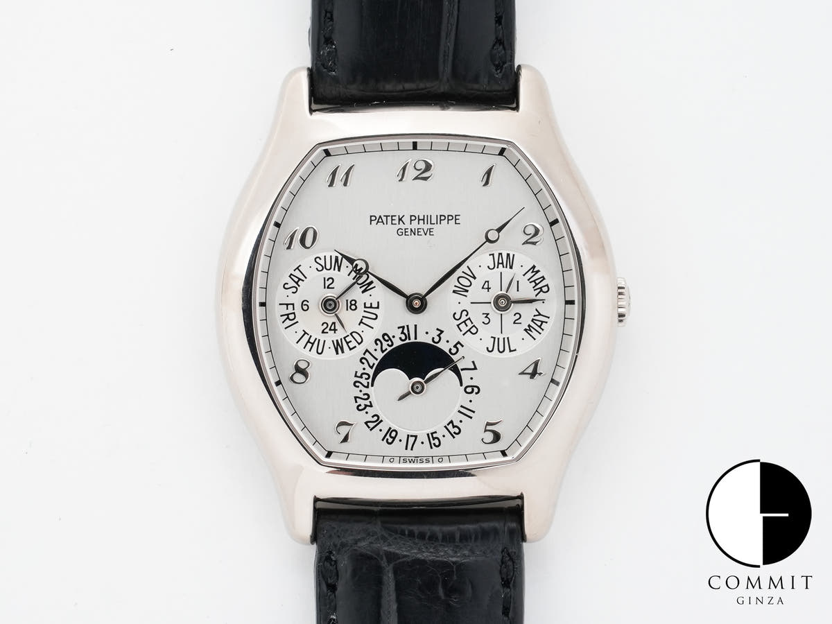 パテックフィリップ パーペチュアルカレンダー Ref.5040G-018 ホワイトゴールド シルバー文字盤 中古 bzcos9n2